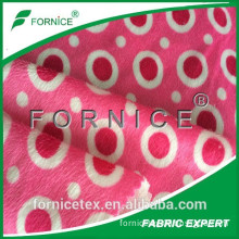 China manufacturer 2.5mm polyester super soft and fluffy fabric